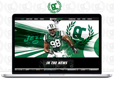 Quinton Coples Digital Branding football jets nfl sports