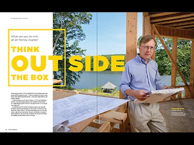 Art History editorial feature magazine