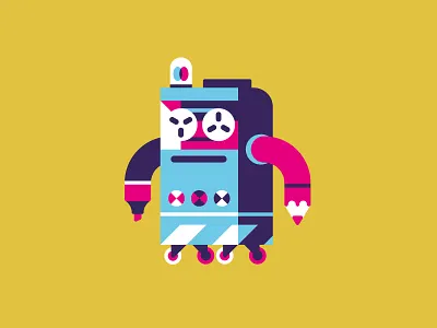 Robot illustration robot vector vektorgrafik