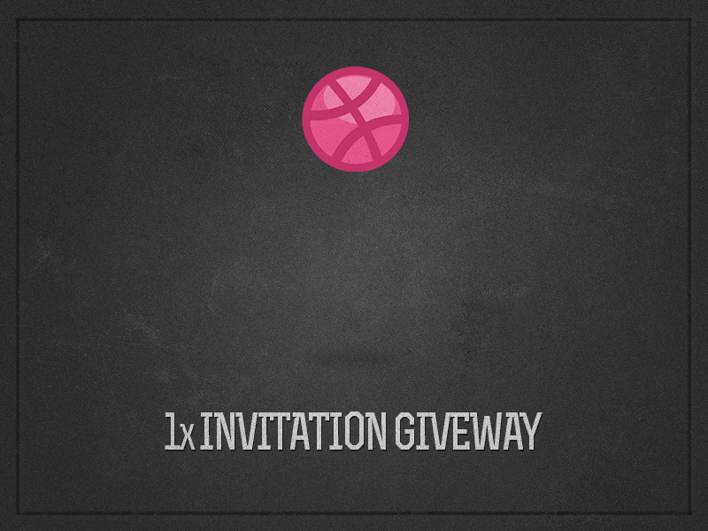 Dribbble Invite draft dribbble game invitation invite player thanks welcome