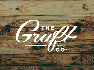 Graft Co. graft hand handlettering lettering ligature script trendy vintage