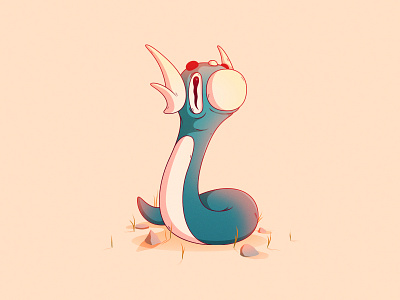 Dratini | #147 147 dratini gaming illustration monster nintendo pocket pokemon