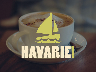 Havarie logo type typography