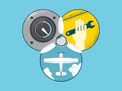 Flight School aviation blue cessna cool flight killer infographics mile high plane redhawk shadow wrench