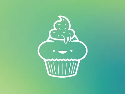 Cupcake cupcake illustration smile