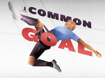 Soccer Player Illustration art common futbol goal illustration soccer