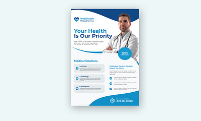 Medical /Healthcare Flyer brandingflyer brochurecover business businessflyer clinicflyer corporateflyer doctor eventflyer flyer flyerdesign flyers graphicdesign health healthcare hospitalflyer marketing medical medicalbusiness medicalflyer