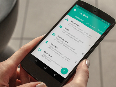 Dashclock Facelift android app dashclock facelift flat icons lollipop longshadow material nexus ui ux