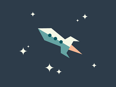 Rocket illustration rocket space spacecraft stars vector