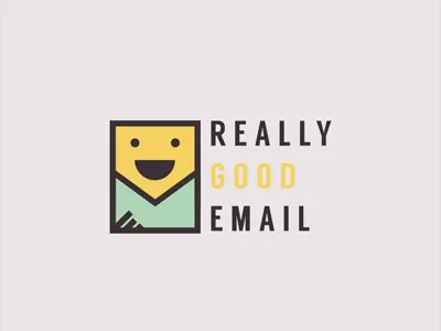 Really Good Email Rebound V3 email icon identity logo mark wip