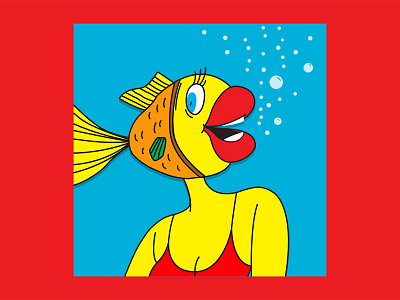 Single cover armeniafilm cartoon cover fish girl lips simpsons single арменияфильм губы девушка мультфильм