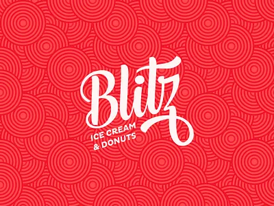 Blitz Logo blitz branding custom lettering identity lettering logo type typography
