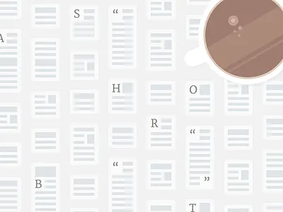 Wallpaper Illustration app article coffee illustration morning reading list short shortapp time wallpaper