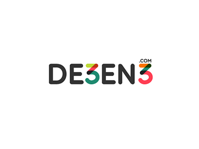 Branding DE3EN3 brand branding logo numbers