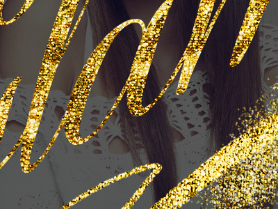 gold calligraphy style action brushes calligraphy gold lux metallic script silver style type