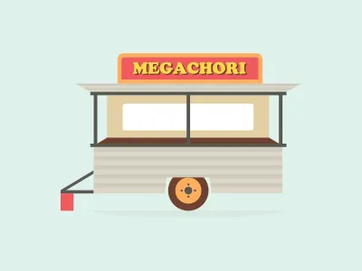 Chori argentina córdoba illustration pablo moreno vector