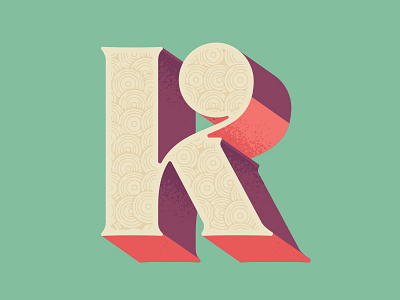 K drop cap block drop cap k lettering type typography vector