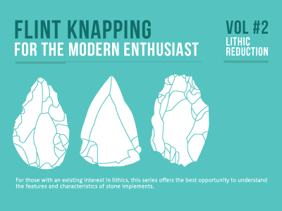 Flint knapping blue clean flint illustration modern mono rock stone swiss