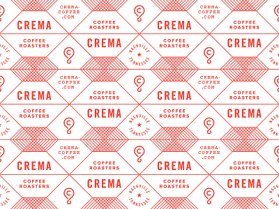 Crema pattern coffee crema nashville pattern