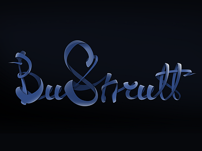 Shape lettering handwrite letter shape