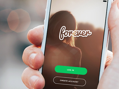 Forever Splash app ios soft splashscreen sunset