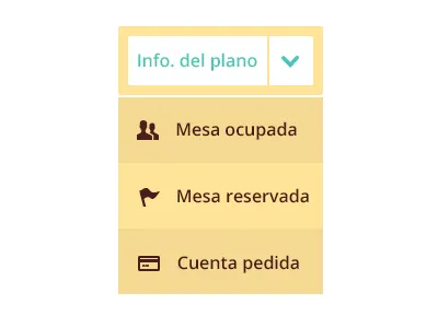 Dropdown app dropdown list restaurant ui