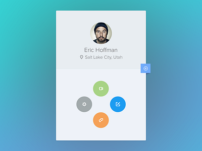Contact chat contact message ui video web
