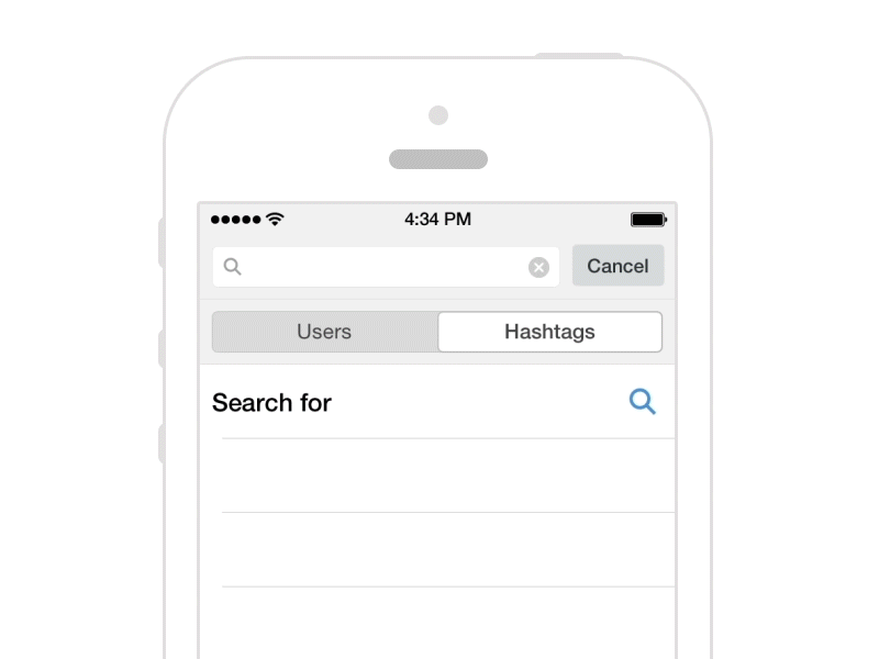 Instagram multiple hashtag search after effects hashtag instagram interaction interface photo search ui ux