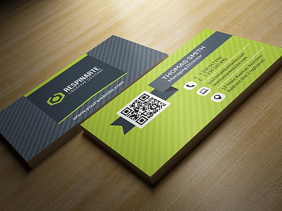 Corporate Business Card - RA58 business card corporate respinarte