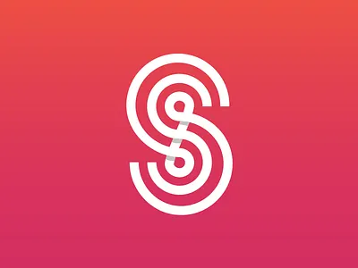 S app design flat icon ilustration logo look pink portugal red scytale vector