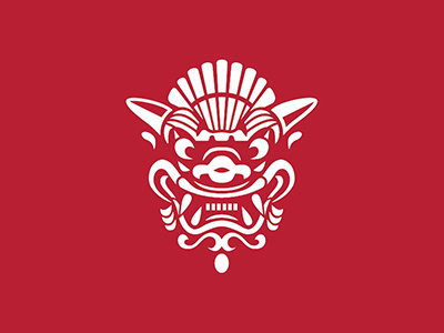Peterboro dragon identity logo mark
