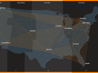 Us Timezones digital signage map timezone us vector weather