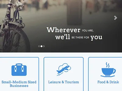 Alexanders Chartered Accountants (Detail) bootstrap graphic design icons ui web design