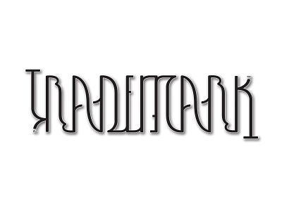 Another Ambigram ambigram custom lettering trademark type typography