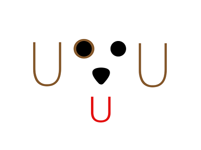 Minimalist Dog animal dog line minimalist