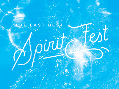 Spirit Fest! ad fest lettering spirit