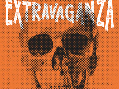 Halloween Poster halloween poster skull type