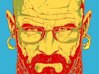 Breaking Bad Walter White mashup breaking bad fan art