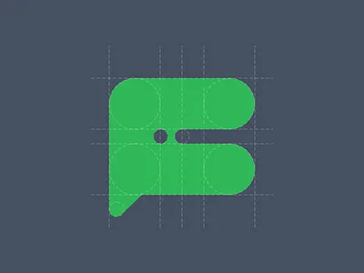 Chat Icon bubble chat circles icon logo