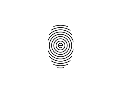 plz do not call Edog e fingerprint line logo logomark