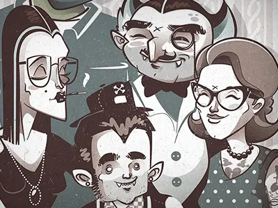 The Vintages bkopf frankenstein munsters retro vintage