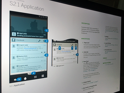 Design Specification documents mobile process specification wireframes