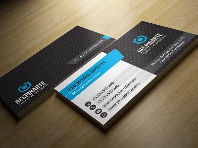 Corporate Business Card - RA62 business card corporate respinarte