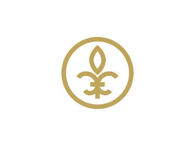Fleur-de-lis Logo Mark fleur de lis logo mark