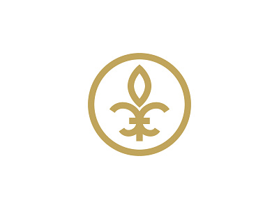 Fleur-de-lis Logo Mark fleur de lis logo mark