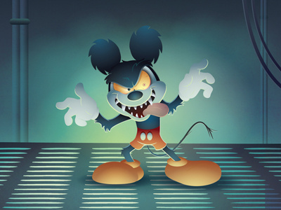 Runaway Brain disney jerrod maruyama mickey mouse runaway brain