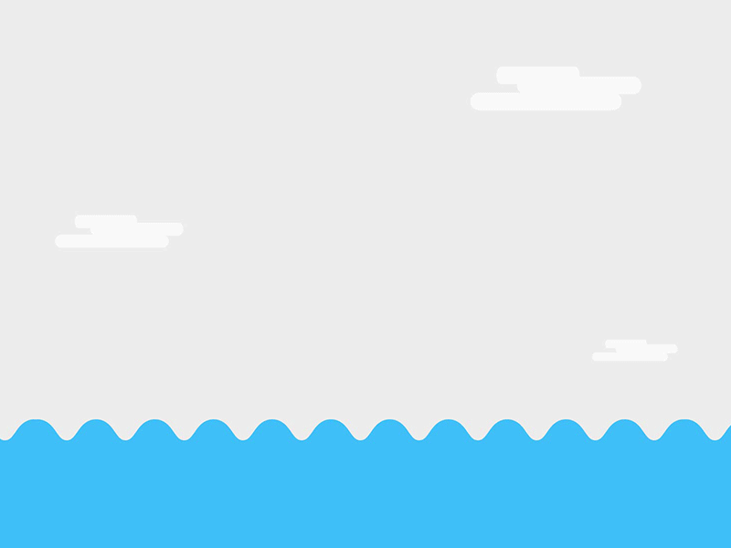 Bupa Great North Run Salmon animation bucket clouds fish gif great north run leap motion graphics projection salmon splash water