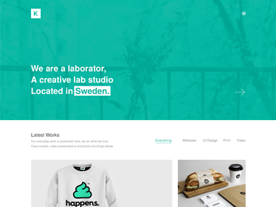 Kalium creative envato kalium minimal minimalist theme themeforest