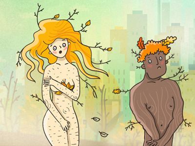 The Stolen Autumn illustration