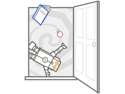 Udacity Easter Egg — 3 dimensional robot udacity